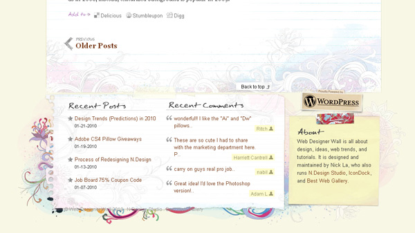 footer