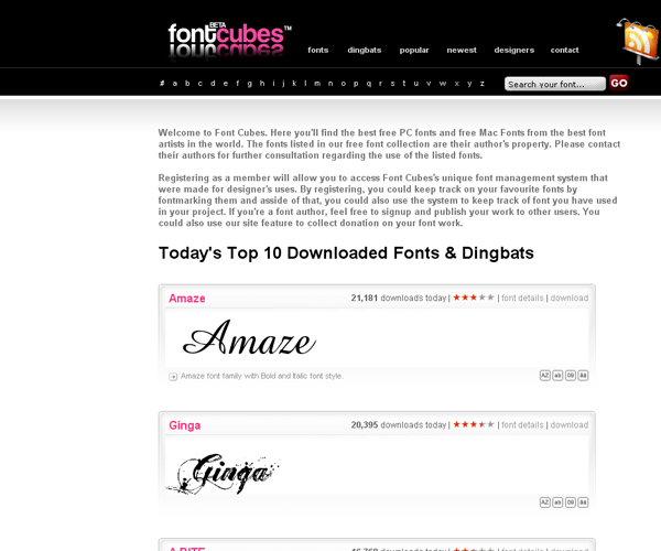 font