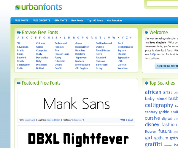 font