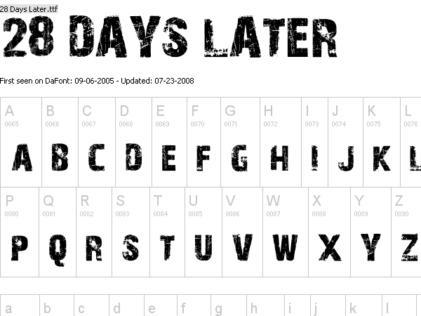 font