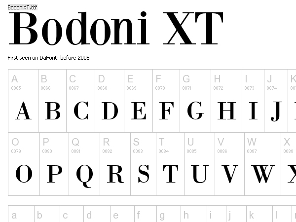 font