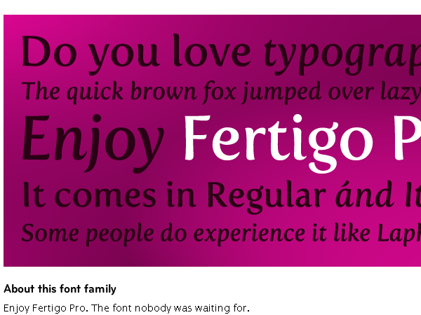 font