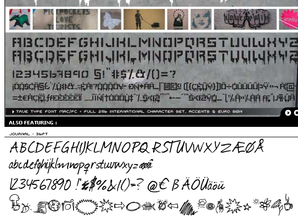 font