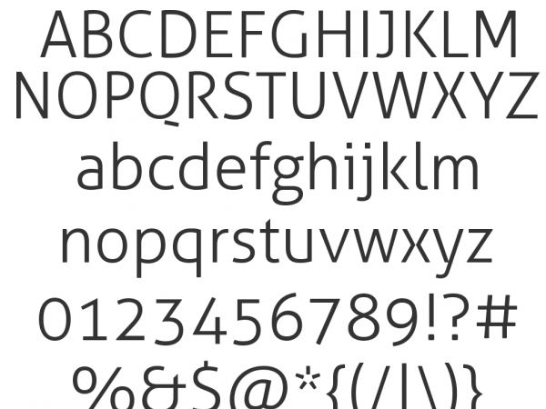 font
