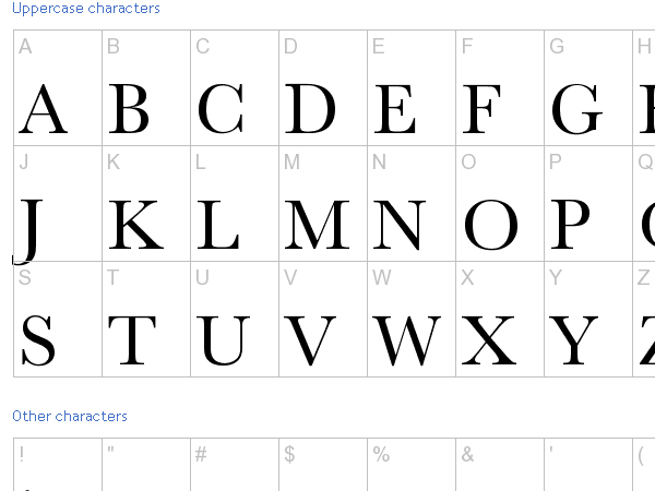 font