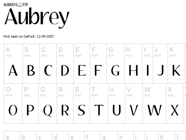font