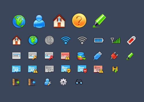 50 New High Quality Icon Sets 21