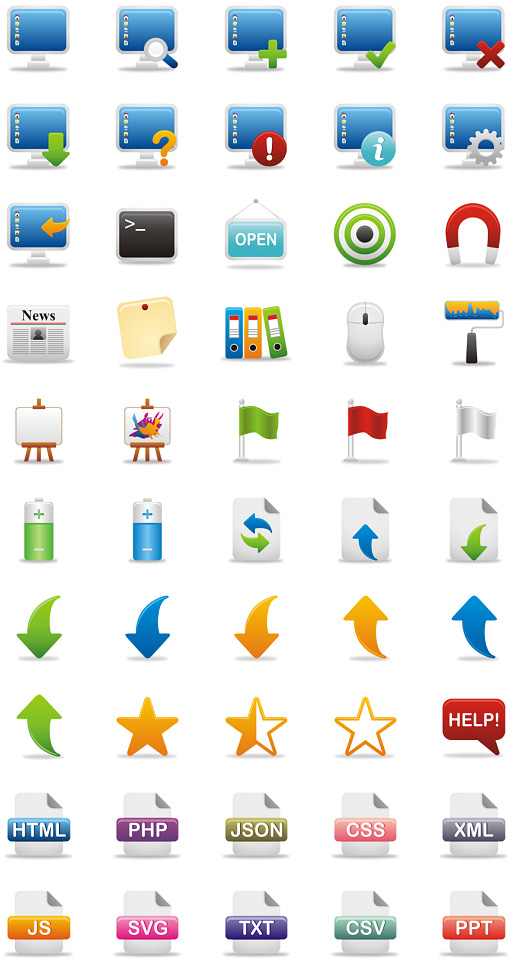 50 New High Quality Icon Sets 23