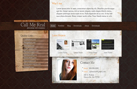 50+ High-Quality Free PSD Web Templates 6
