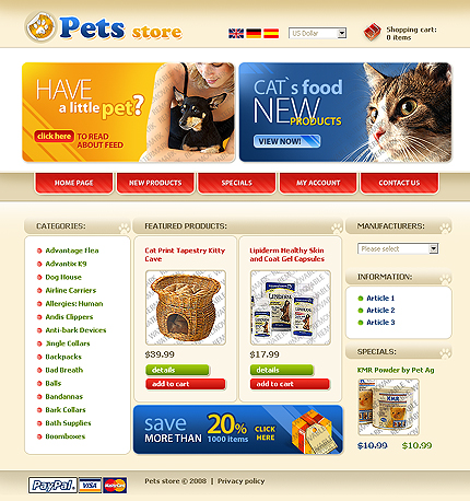 50+ High-Quality Free PSD Web Templates 13