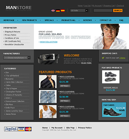50+ High-Quality Free PSD Web Templates 14