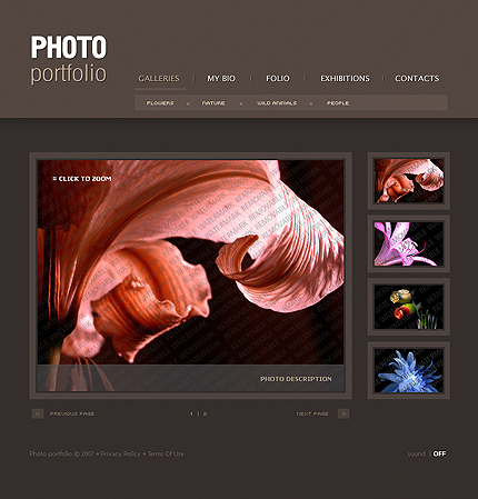 50+ High-Quality Free PSD Web Templates 17