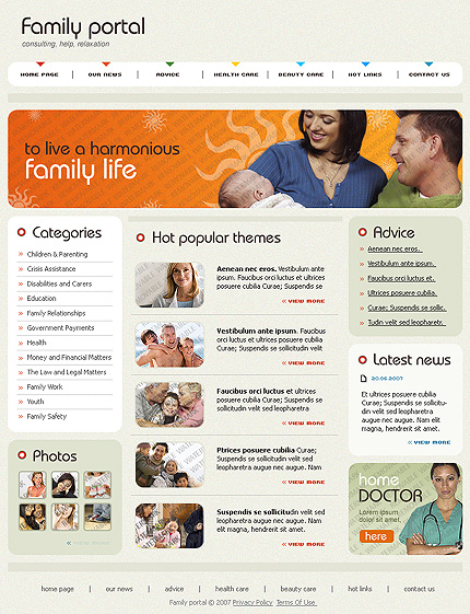 50+ High-Quality Free PSD Web Templates 22