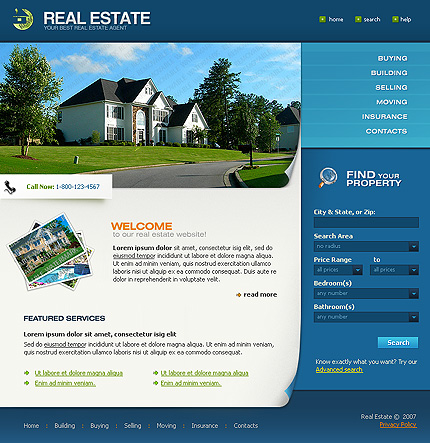 50+ High-Quality Free PSD Web Templates 23