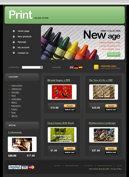 50+ High-Quality Free PSD Web Templates 25