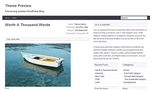 20 Free Minimal WordPress Themes 5