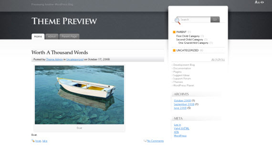 20 Free Minimal WordPress Themes 6