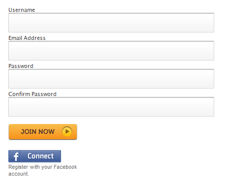25 Cool Sign Up and Login Form Designs 7