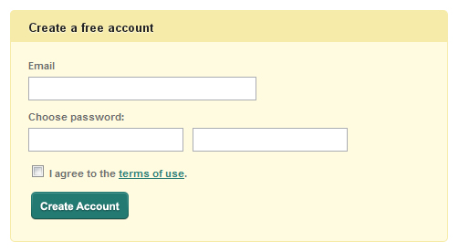 25 Cool Sign Up and Login Form Designs 9