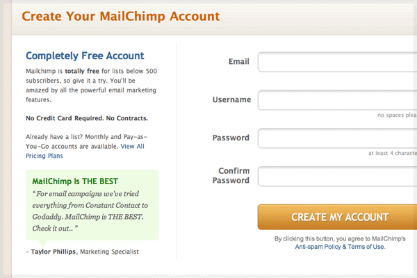 25 Cool Sign Up and Login Form Designs 2