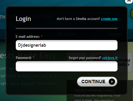 25 Cool Sign Up and Login Form Designs 5