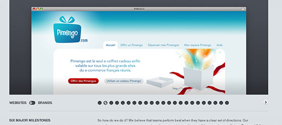 40 Excellent Examples of Slideshow Presentation in Web Design 9