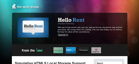 40 Excellent Examples of Slideshow Presentation in Web Design 29