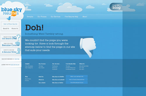 35+ Creative 404 Error Page Designs 10