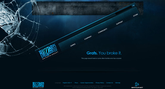35+ Creative 404 Error Page Designs 14