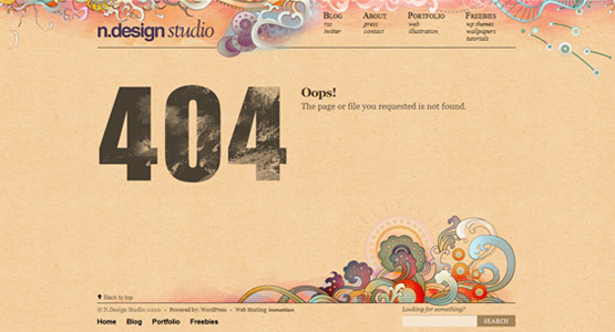 35+ Creative 404 Error Page Designs 16
