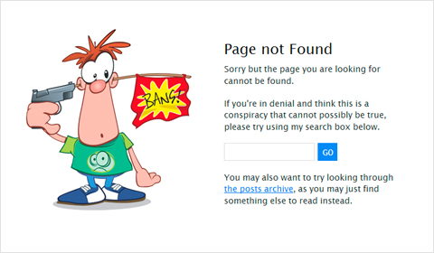 35+ Creative 404 Error Page Designs 2