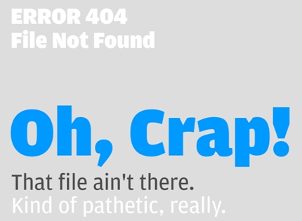 35+ Creative 404 Error Page Designs 20