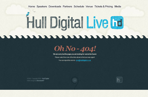 35+ Creative 404 Error Page Designs 3