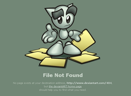 35+ Creative 404 Error Page Designs 23