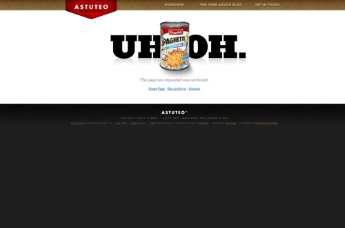 35+ Creative 404 Error Page Designs 8