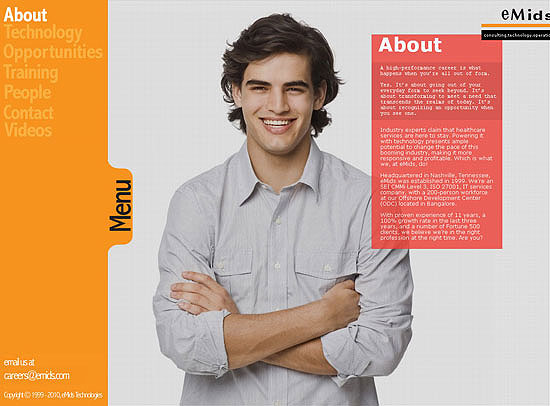 30+ Beautiful DIV/CSS Web Designs 7