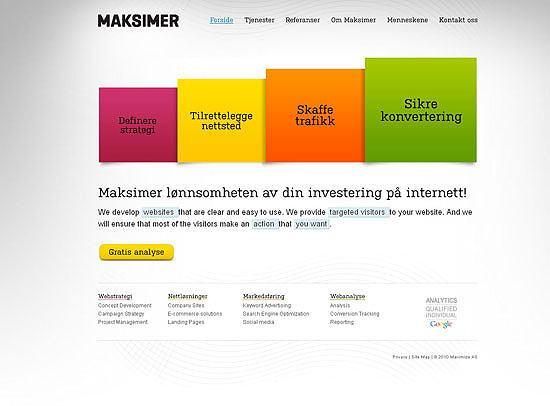 30+ Beautiful DIV/CSS Web Designs 10