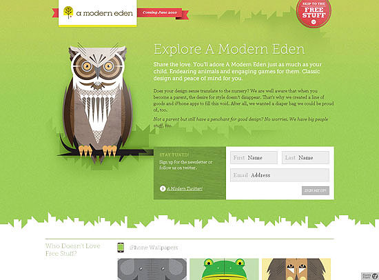 30+ Beautiful DIV/CSS Web Designs 14