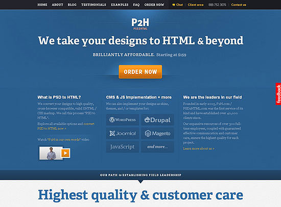 30+ Beautiful DIV/CSS Web Designs 15