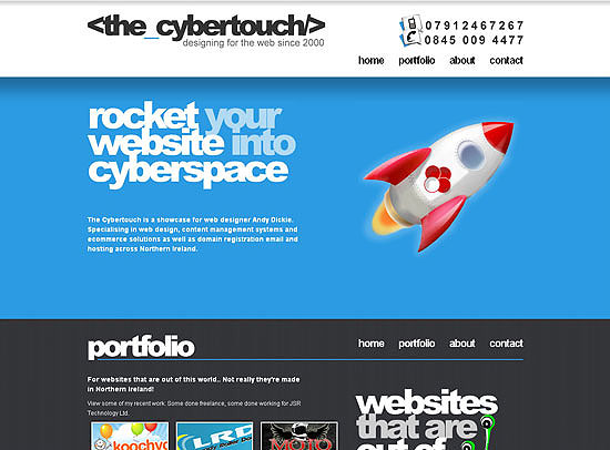 30+ Beautiful DIV/CSS Web Designs 16