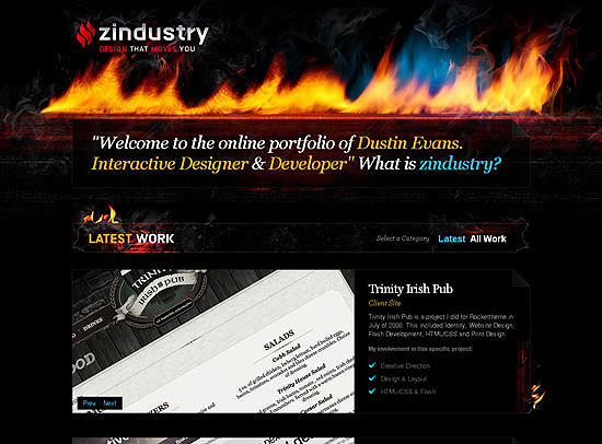 30+ Beautiful DIV/CSS Web Designs 4