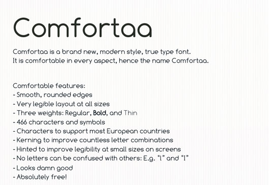 28 High Quality Fresh Free Fonts 5