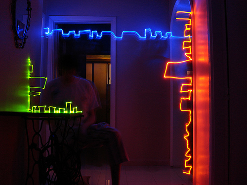 40+ Awesome Light Graffiti Pictures 27