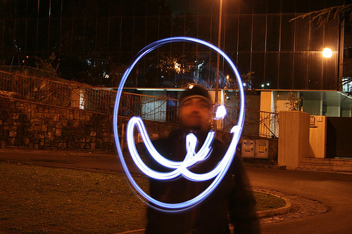 40+ Awesome Light Graffiti Pictures 28