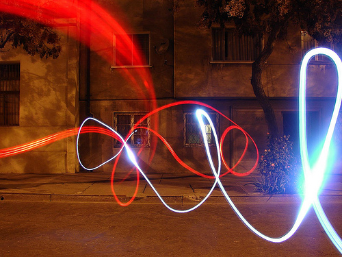 40+ Awesome Light Graffiti Pictures