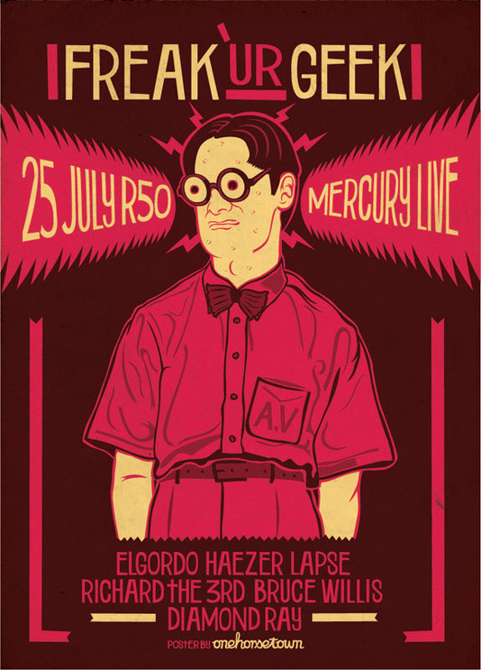 Weekly Design Inspiration #2 - Amazing Gig and Retro Poster Designs 9