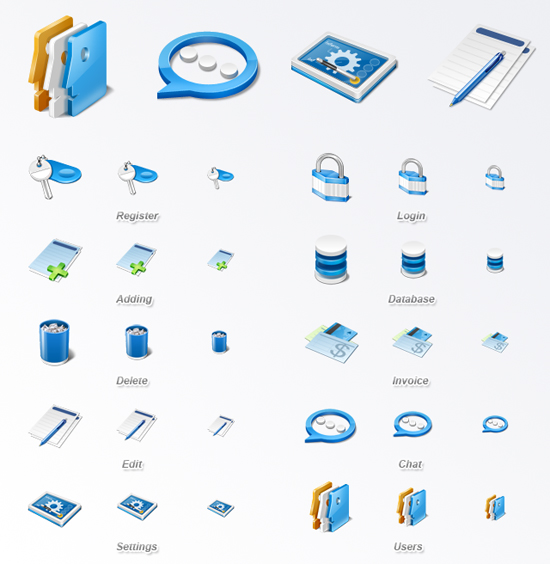 30 Fresh Free Icon Sets For Web Designers And Developers 8