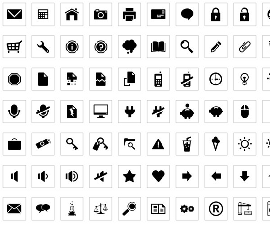 30 Fresh Free Icon Sets For Web Designers And Developers 1
