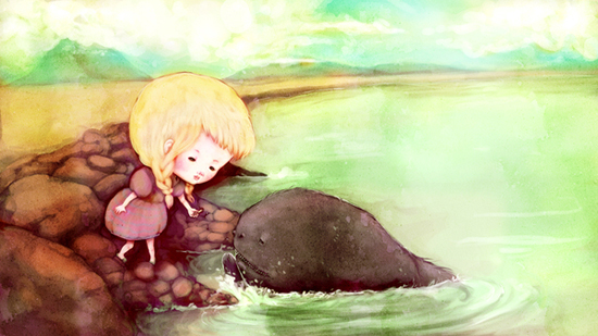 Creative Watercolor Portraits Collection 48