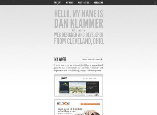 30+ Beautiful DIV/CSS Web Designs To Inspire You 1